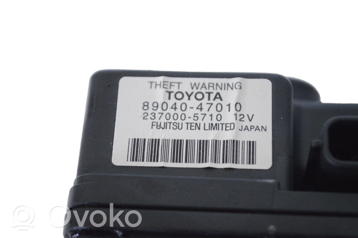 Toyota Prius (XW30) Alarm system siren 8904047010
