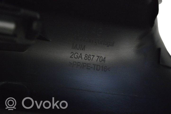 Volkswagen T-Roc Osłona tylna tunelu środkowego 2GA867704