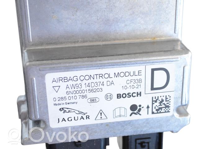 Jaguar XJ X351 Airbag control unit/module AW9314D374DA