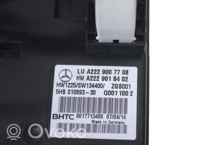Mercedes-Benz S W222 Autres dispositifs A2229007708