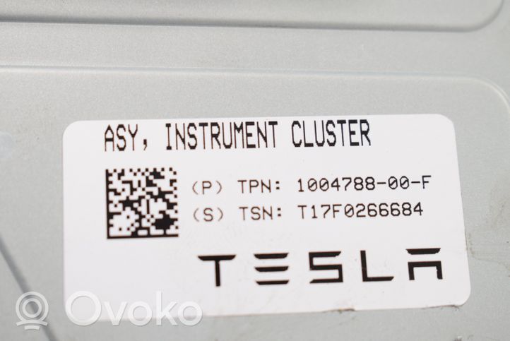 Tesla Model X Tachimetro (quadro strumenti) 100478800