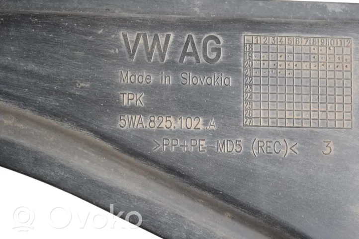 Volkswagen Golf VIII Protezione inferiore 5WA825102A