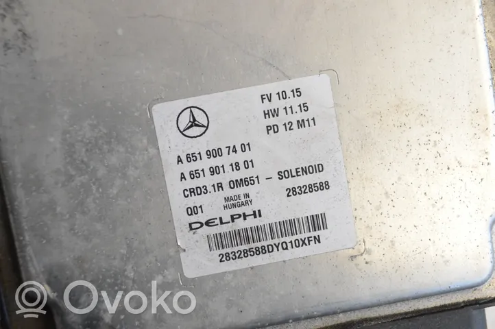 Mercedes-Benz SLK R172 Moottorin ohjainlaite/moduuli A6519007401