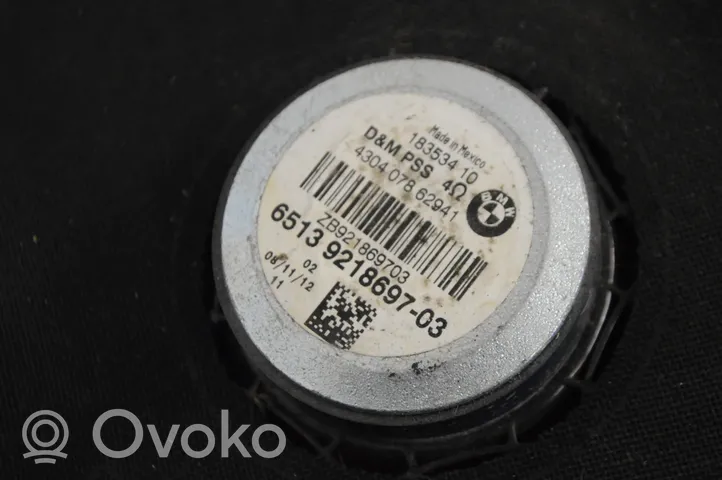 BMW X6 E71 Subwoofer-bassokaiutin 65139218697