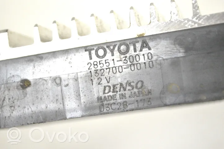Toyota Land Cruiser (J150) Przekaźnik / Modul układu ogrzewania wstępnego 2855130010