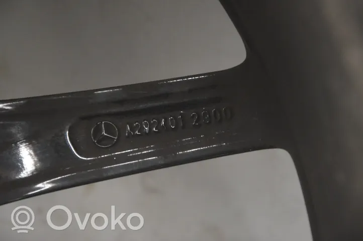 Mercedes-Benz GLE (W166 - C292) Обод (ободья) колеса из легкого сплава R 21 A2924012900