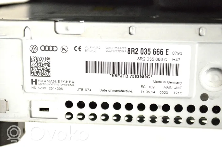 Audi A4 S4 B8 8K Centralina/modulo navigatore GPS 8R2035666E