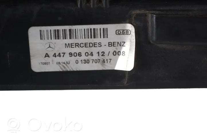 Mercedes-Benz Vito Viano W447 Convogliatore ventilatore raffreddamento del radiatore A4479060412