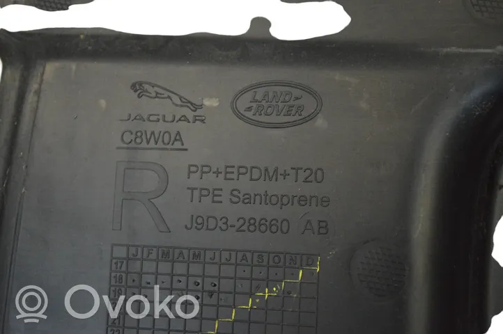 Jaguar I-Pace Muu vararenkaan verhoilun elementti J9D328660AB