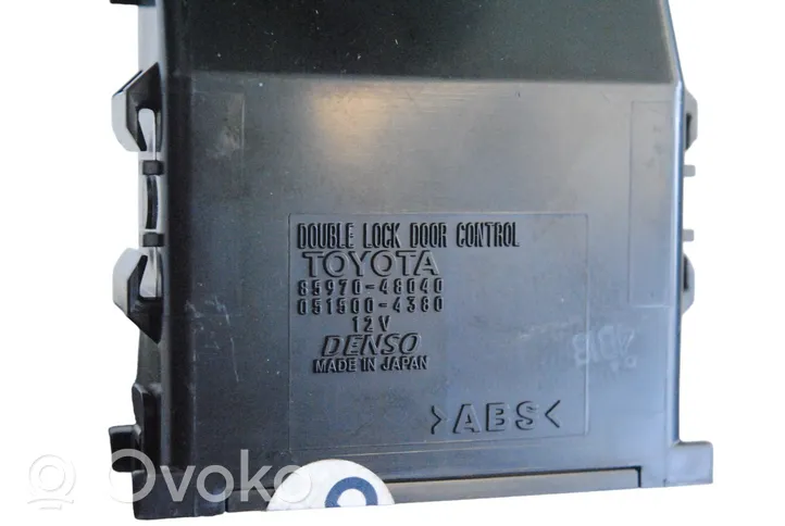 Lexus RX 450H Unité de commande / module de verrouillage centralisé porte 8597048040