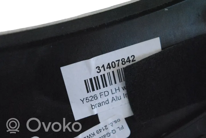 Volvo XC90 Listwa tapicerki drzwi przednich 31407842