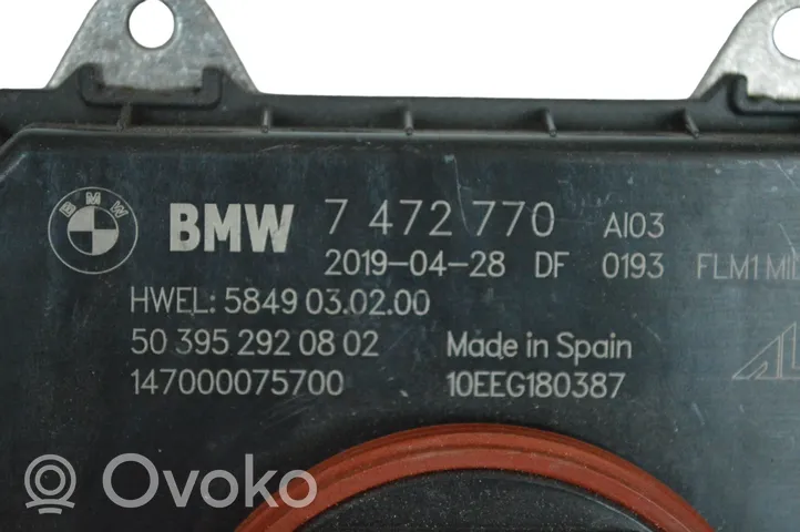 BMW X3 G01 Moduł poziomowanie świateł Xenon 7472770