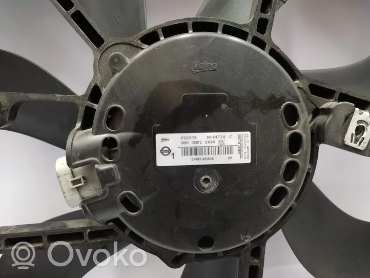 Nissan Qashqai Ventilateur de refroidissement de radiateur électrique 214814EA0A