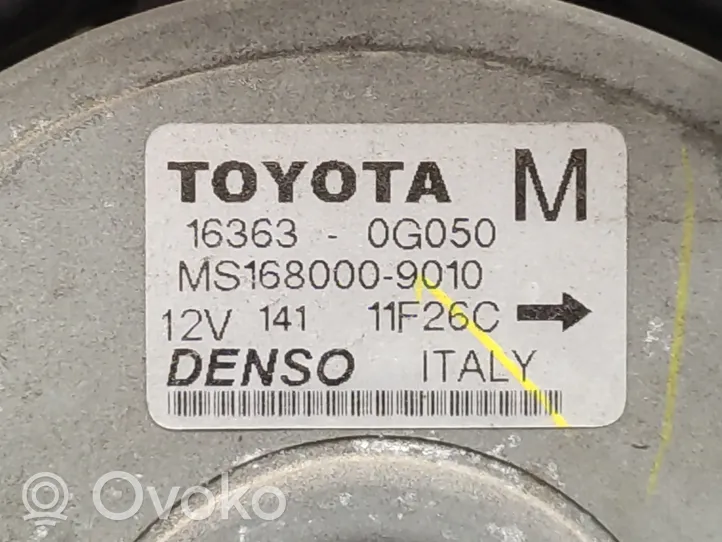 Toyota Corolla Verso AR10 Elektrinis radiatorių ventiliatorius 163630G060A