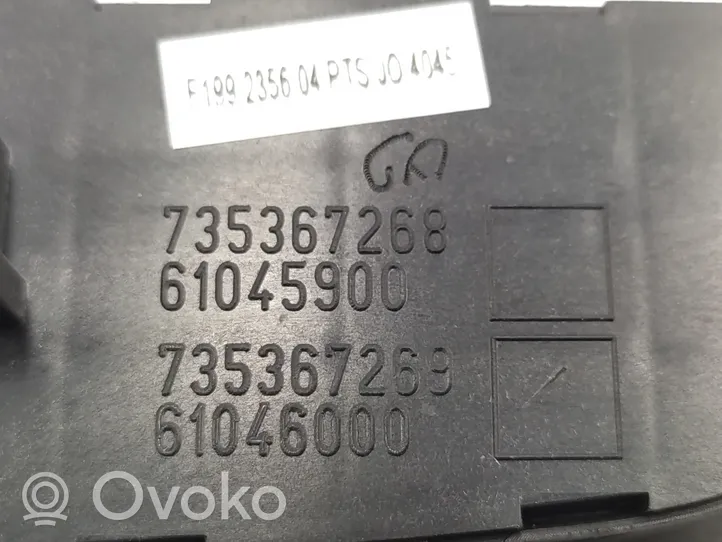 Fiat Grande Punto Przycisk / Pokrętło regulacji oświetlenia deski rozdzielczej 735367269