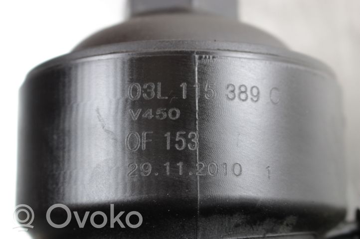 Volkswagen PASSAT B7 Supporto di montaggio del filtro dell’olio 03L115389C