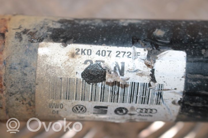 Volkswagen Caddy Półoś przednia 2K0407272E