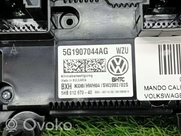 Volkswagen T-Roc Ilmastoinnin ohjainlaite 5G1907044AG