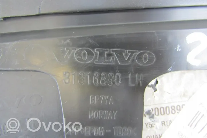 Volvo V40 Listwa zderzaka tylnego 31316890