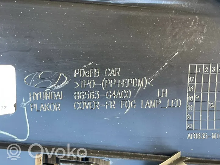 Hyundai i30 Grille inférieure de pare-chocs avant 86563G4AC0