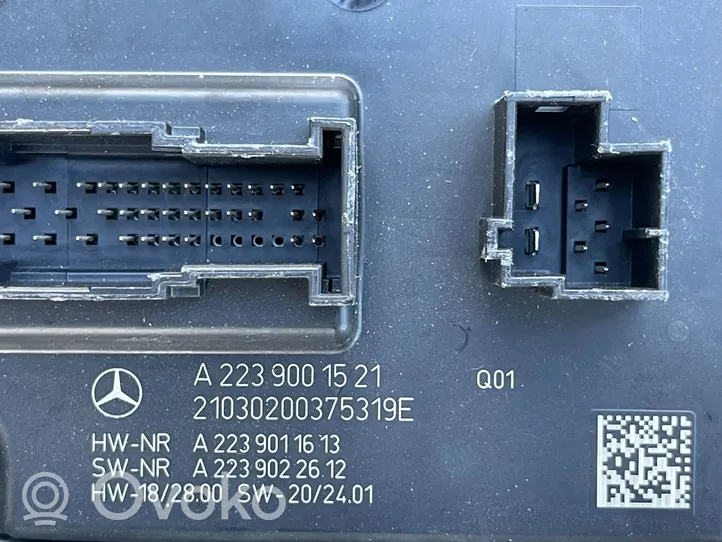 Mercedes-Benz S W223 Module de ballast de phare Xenon A2239001521