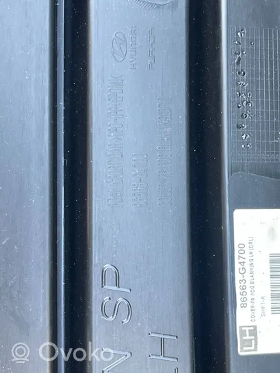 Hyundai i30 Grille inférieure de pare-chocs avant 86563-G4700