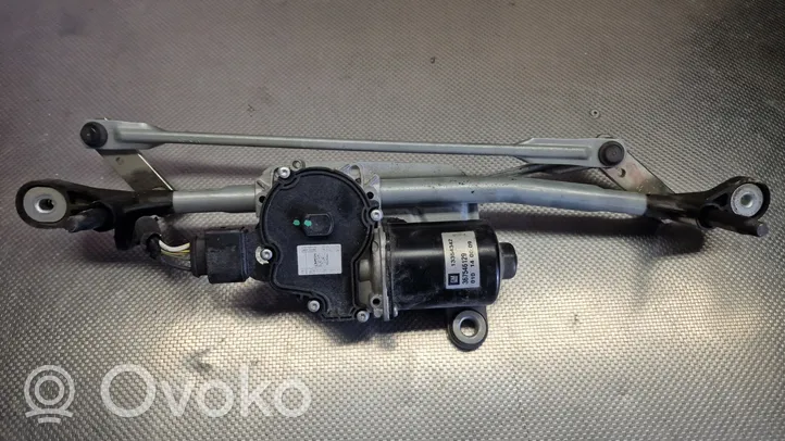 Opel Adam Front wiper linkage and motor 367546129