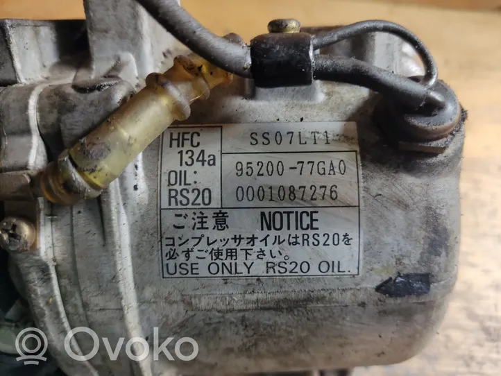 Suzuki Jimny Compresseur de climatisation 95200-77GA0