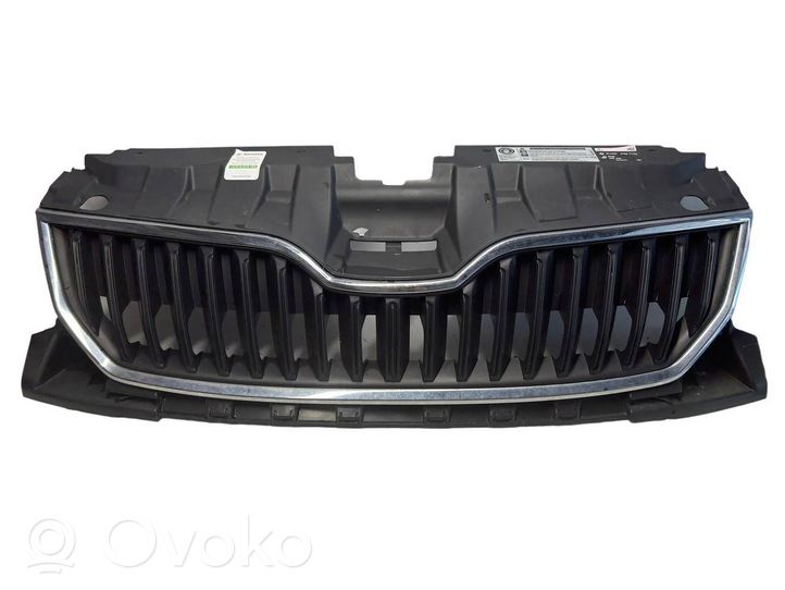 Skoda Fabia Mk3 (NJ) Grille calandre supérieure de pare-chocs avant 6V0853653