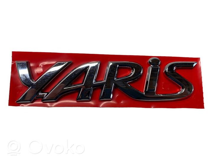 Toyota Yaris Logo, emblème de fabricant 754420D150