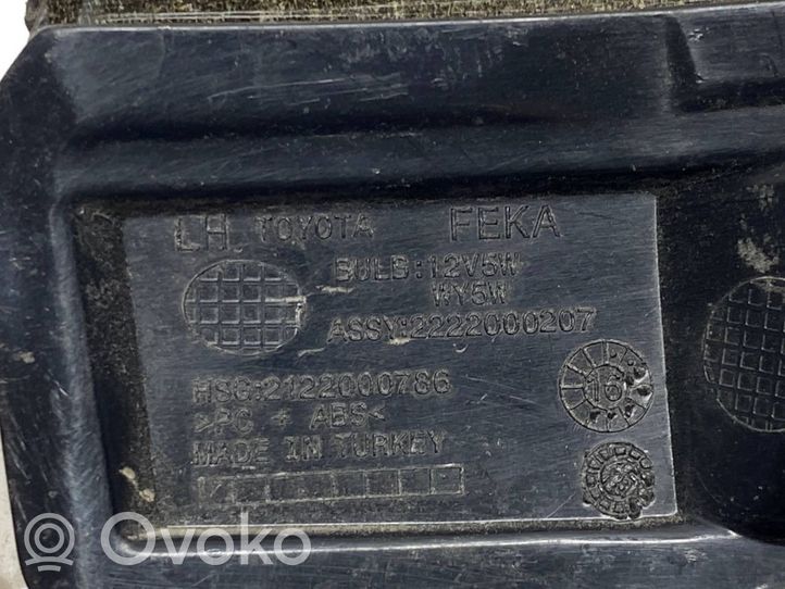 Toyota Verso Indicatore specchietto retrovisore 2122000786