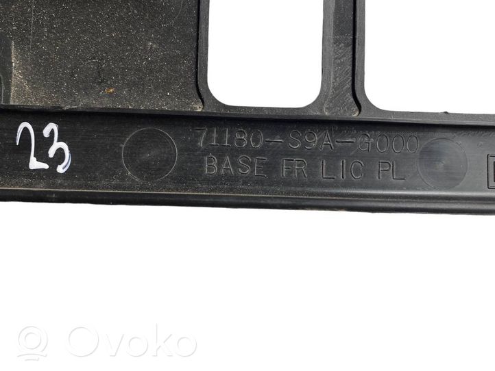 Honda CR-V Support de plaque d'immatriculation 71180S9AG000