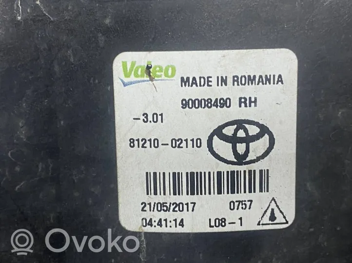 Toyota Yaris Priešrūkinis žibintas priekyje 90008490