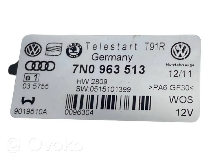 Volkswagen PASSAT B7 Apulämmittimen ohjainlaite/moduuli 7N0963513