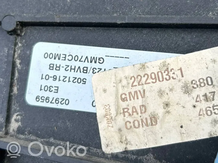 Peugeot 5008 Elektryczny wentylator chłodnicy 8291539