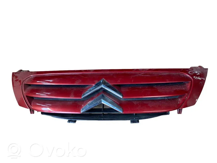 Citroen C3 Atrapa chłodnicy / Grill 9653053777