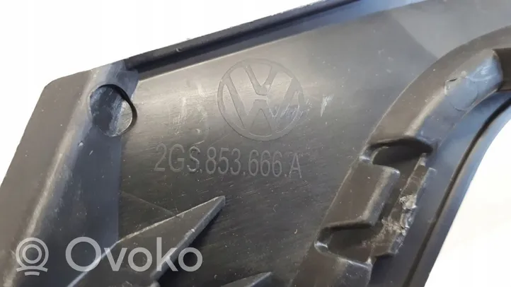 Volkswagen Polo VI AW Grille inférieure de pare-chocs avant 2GS853666A