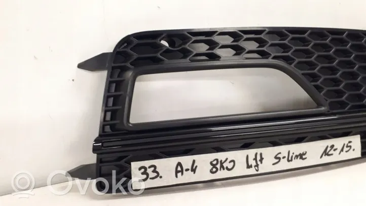 Audi A4 S4 B8 8K Front bumper lower grill 