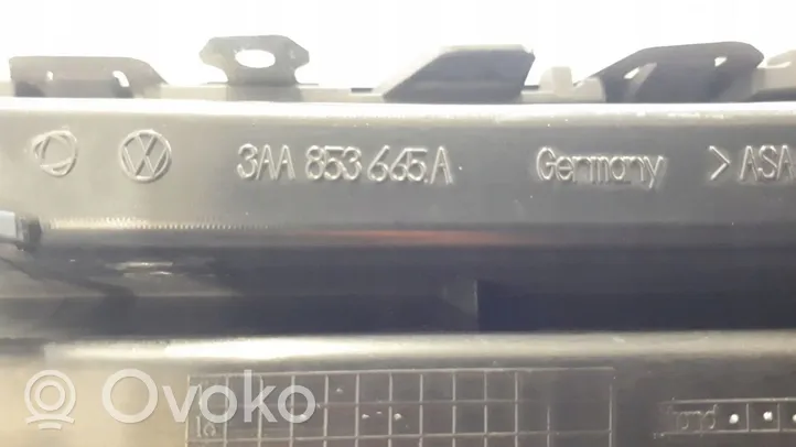 Volkswagen PASSAT B7 Front bumper lower grill 
