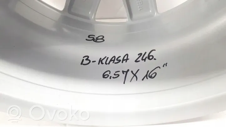 Mercedes-Benz B W246 W242 R 16 alumīnija - vieglmetāla disks (-i) 2464010500