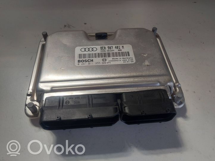 Audi A4 S4 B6 8E 8H Calculateur moteur ECU 8E0907401M