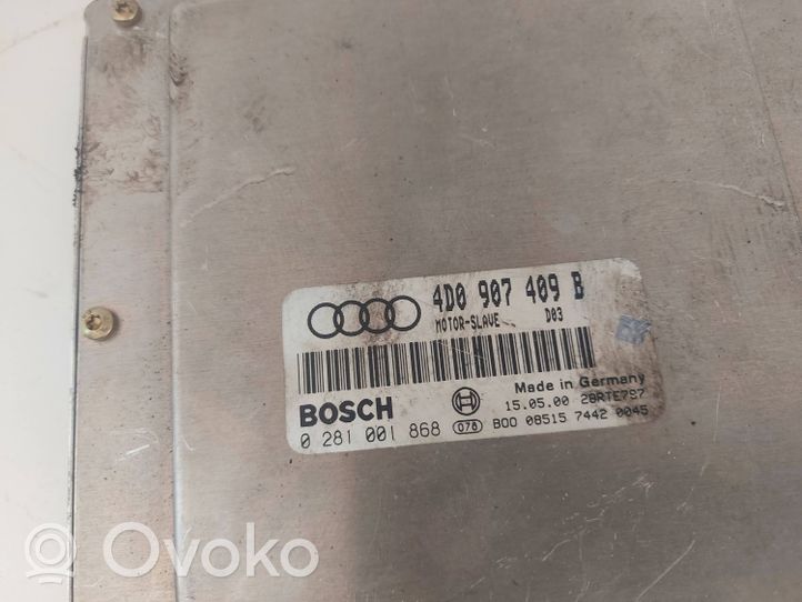 Audi A8 S8 D2 4D Centralina/modulo del motore 4D0907409B