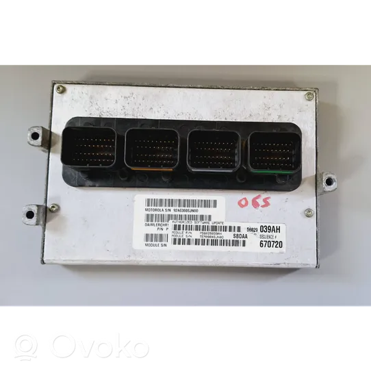 Dodge Durango Unité de commande, module ECU de moteur P56029039AH