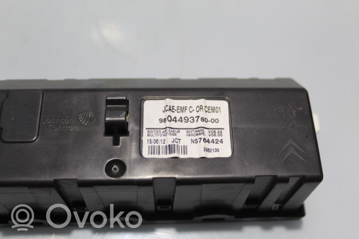 Citroen C-Elysée Monitor / wyświetlacz / ekran 980449378000