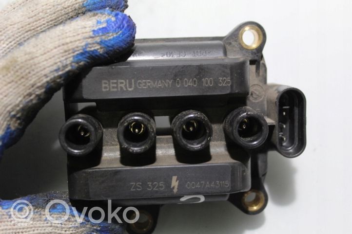 Renault Modus Bobine d'allumage haute tension 0040100325