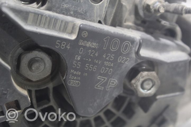 Opel Tigra B Generator/alternator 0124425022