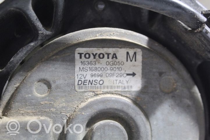 Toyota Avensis T250 Ventilador del aire acondicionado (A/C) (condensador) MS168000-9010