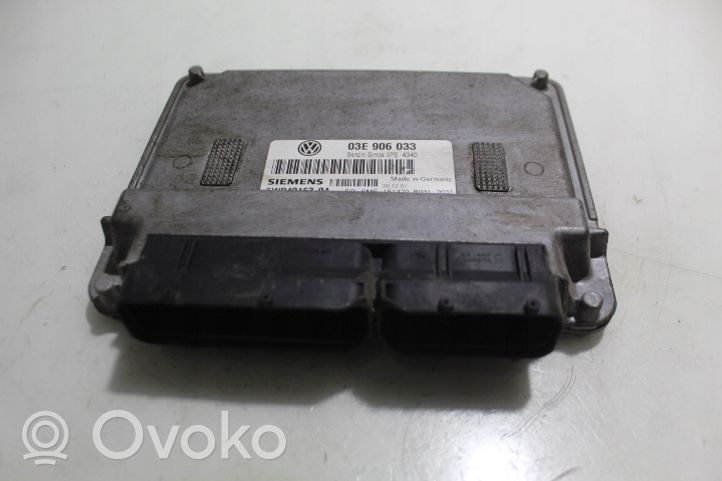 Volkswagen Polo Komputer / Sterownik ECU silnika 5WP40163