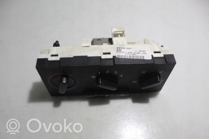 Opel Zafira A Interior fan control switch 