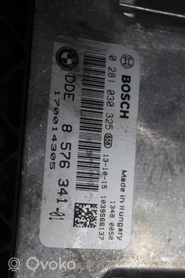 BMW 3 F30 F35 F31 Unité de commande, module ECU de moteur 0281030325